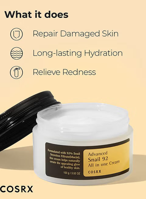 Cosrx Advanced Snail 92 All In One Cream 100 mL