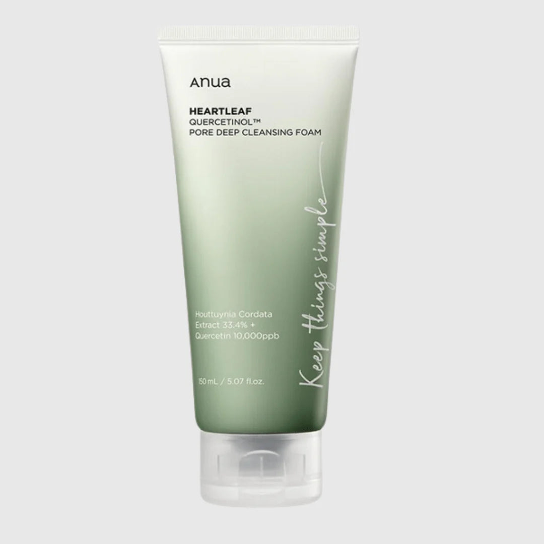 Anua Heartleaf Quercetinol Pore Deep Cleansing Foam 150ml