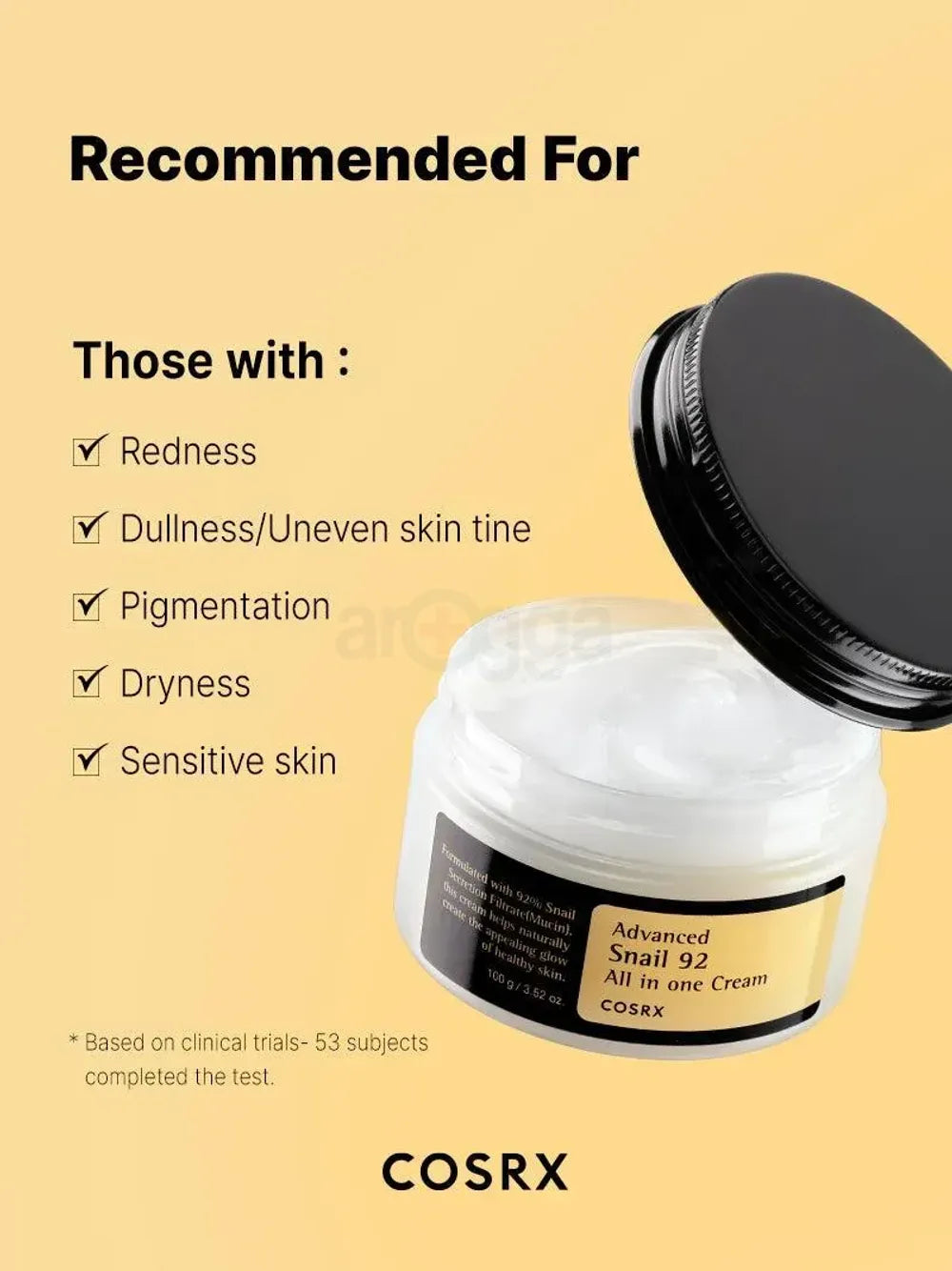 Cosrx Advanced Snail 92 All In One Cream 100 mL