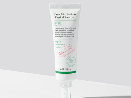 Axis-Y Complete No Stress SPF50+ PA++++ Physical Sunscreen 50ml