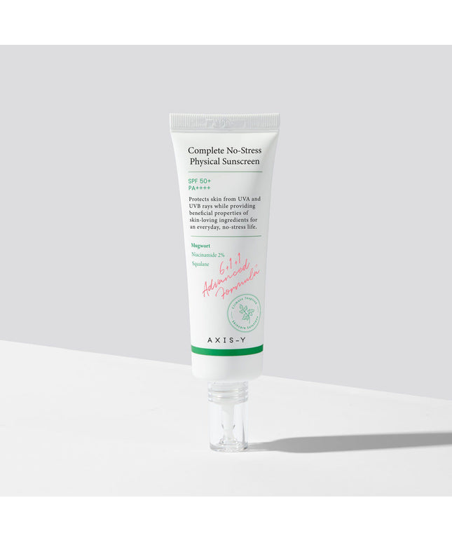 Axis-Y Complete No Stress SPF50+ PA++++ Physical Sunscreen 50ml