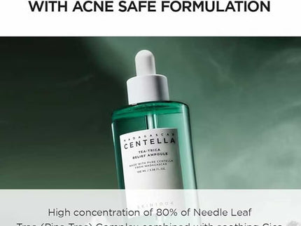 Skin1004 Madagascar Centella Tea Trica Relief Facial Ampoule For Acne Prone Skin 100ml