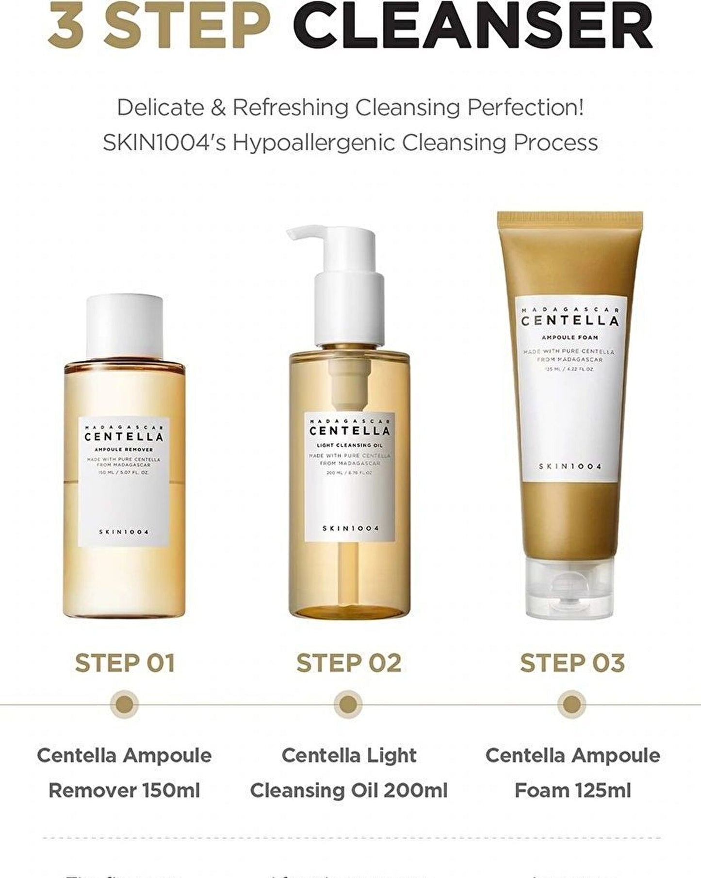 Skin1004 Madagascar Centella Ampoule Cleansing Foam 125ml