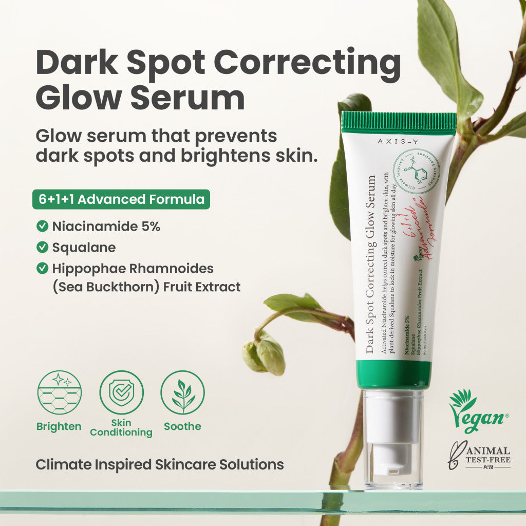Axis-Y Dark Spot Correcting Brighten + Moisturize Glow Facial Serum 50ml