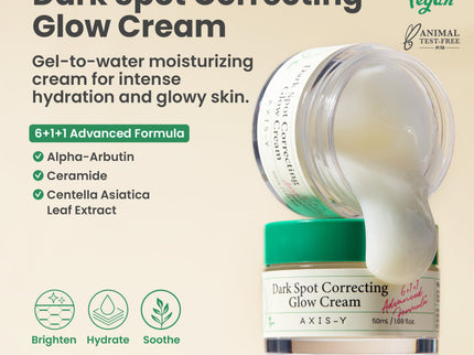 AXIS-Y Dark Spot Correcting Glow Cream 50ml