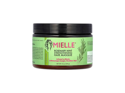 Mielle Rosemary Mint Hair Strengthening Masque With Biotin For Hair Types 340g