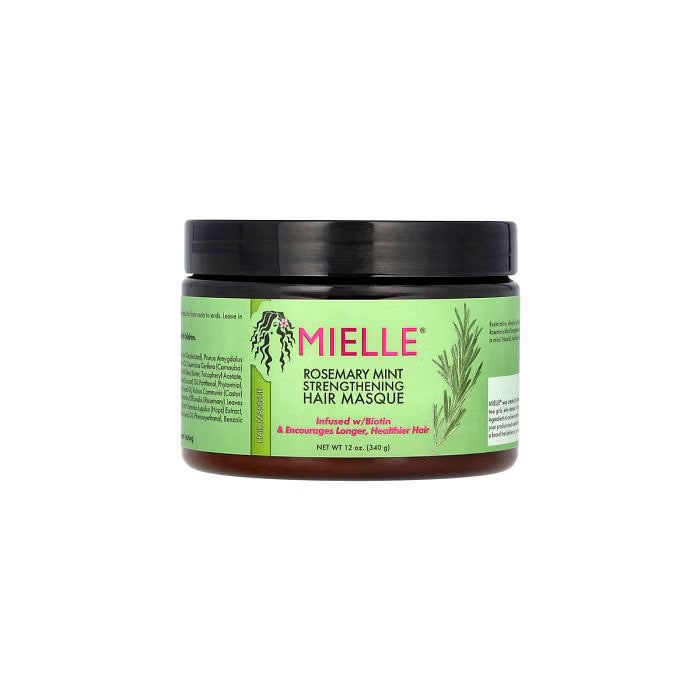 Mielle Rosemary Mint Hair Strengthening Masque With Biotin For Hair Types 340g