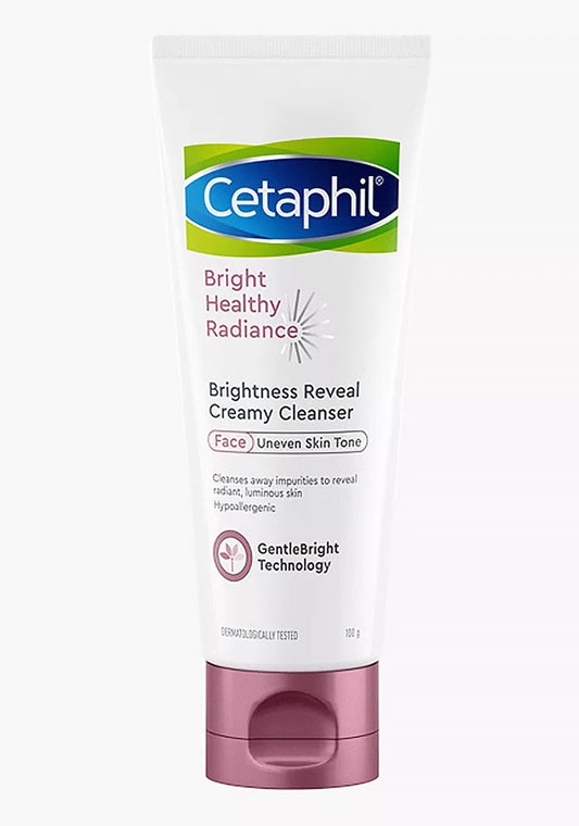 Cetaphil Bright Healthy Radiance Brightness Reveal Creamy Cleanser - 100g