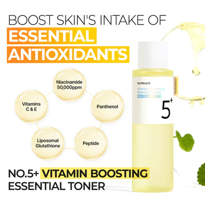 Numbuzin No. 5 Vitamin Boosting Essential Toner 200mL