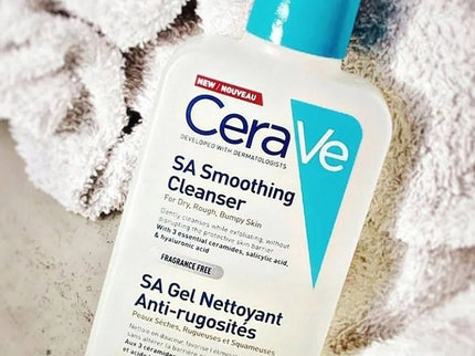 CeraVe SA Smoothing Cleanser With Salicylic acid For Dry & Rough Skin 473 ml