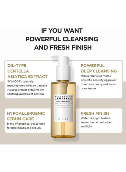 Skin1004 Madagascar Centella Light Facial Cleansing Oil 200ml