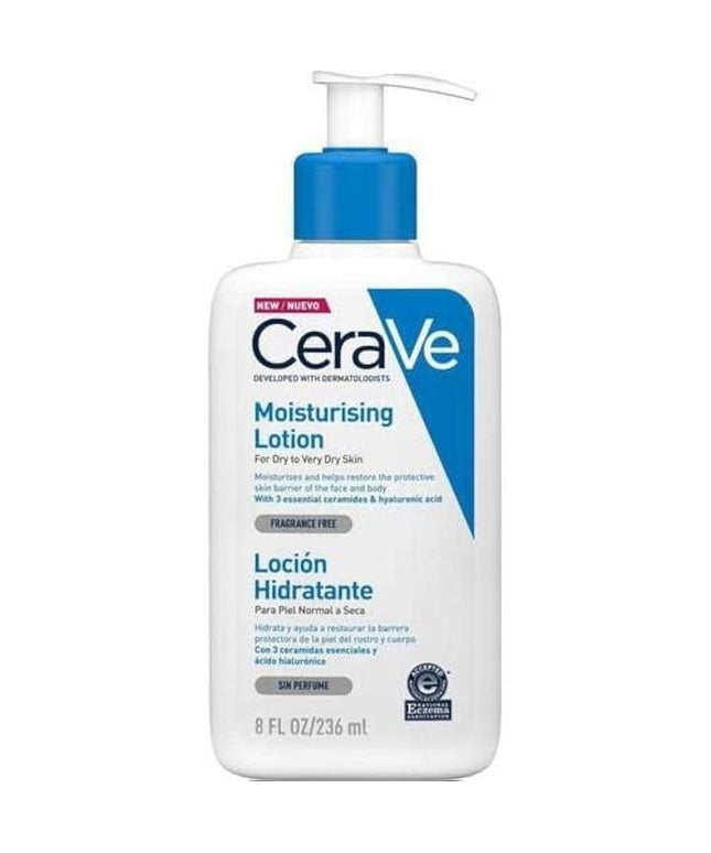 CeraVe Fragrance Free Moisturising Lotion For Dry To Very Dry Skin 236ml