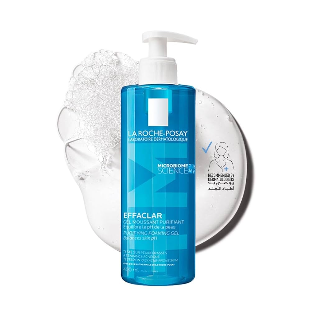 La Roche-Posay Effaclar Acne Foaming Cleansing Gel For Oily & Acne Prone Skin 400ml