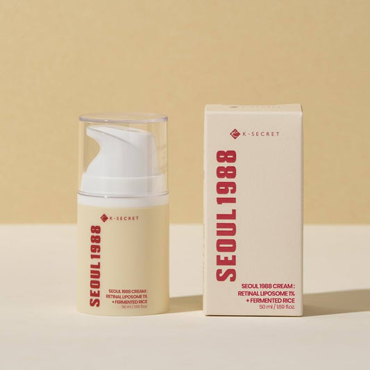 K-Secret Seoul 1988 Retinal Liposome 1% + Fermented Rice Extract Face Cream 50ml
