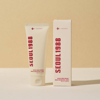 K-Secret Seoul 1988 Snail Mucin 93% + Rice Extract Cream 100ml