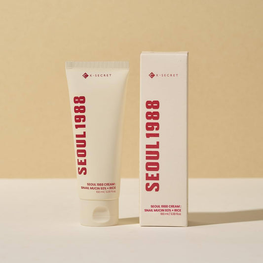 K-Secret Seoul 1988 Snail Mucin 93% + Rice Extract Cream 100ml