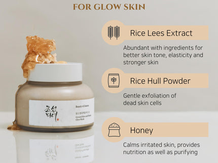 Beauty Of Joseon Ground Rice and Honey Glow Mask, 150ml