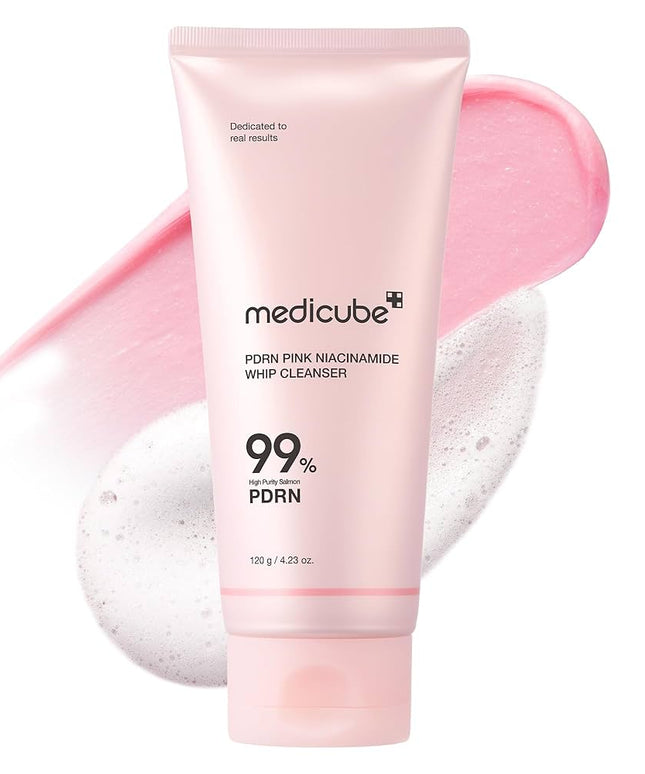 medicube PDRN Pink Niacinamide Whip Cleanser 120ml