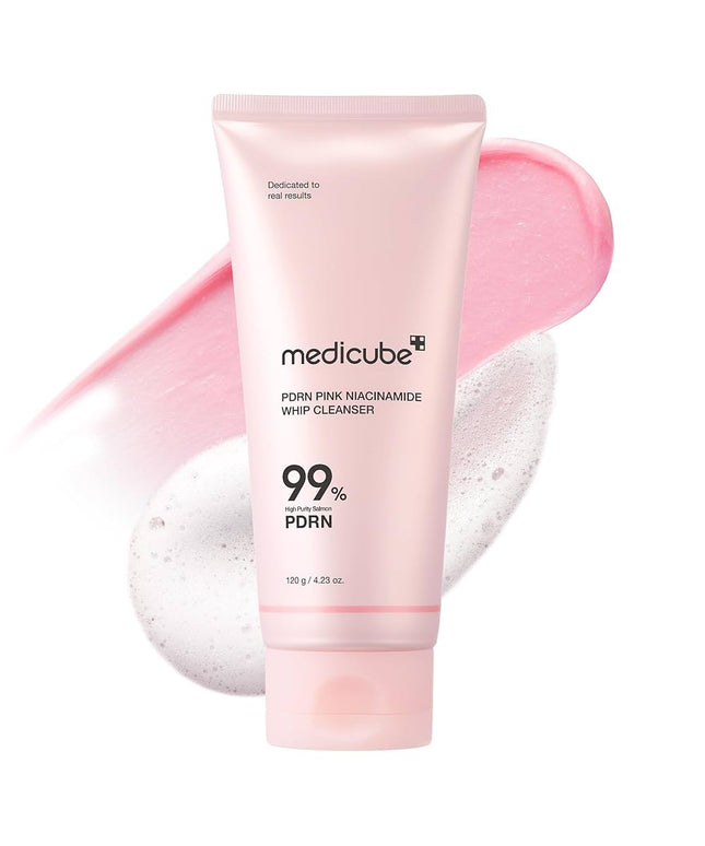 medicube PDRN Pink Niacinamide Whip Cleanser 120ml