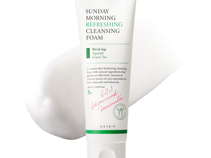 Axis-Y Sunday Morning Refreshing Cleansing Foam 120ml