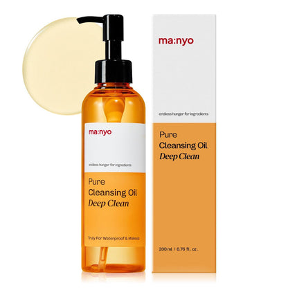 ma:nyo Pure Cleansing Oil Blackhead Melting, Daily Makeup Removal  (Deep Clean) 200ml