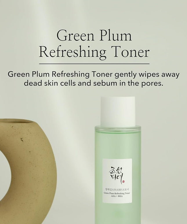 Beauty of Joseon Green Plum AHA + BHA Refreshing Face Toner For All Skin Types 150ml