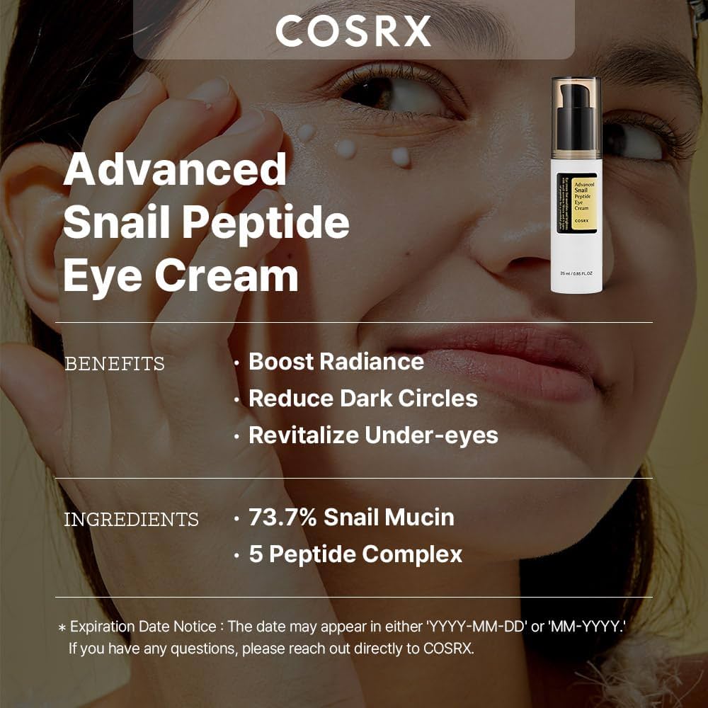 Cosrx Advanced Snail Peptide Eye Cream 25ml