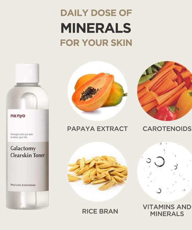ma:nyo: galactomy Clear skin Toner 210 ml