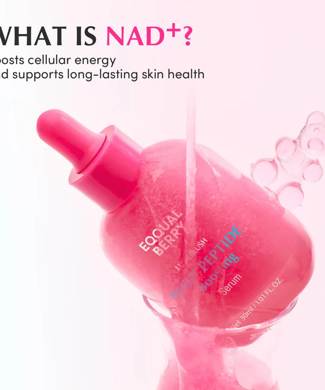 EQQUALBERRY Lush Blush NAD+ Peptide Boosting Serum 30ml