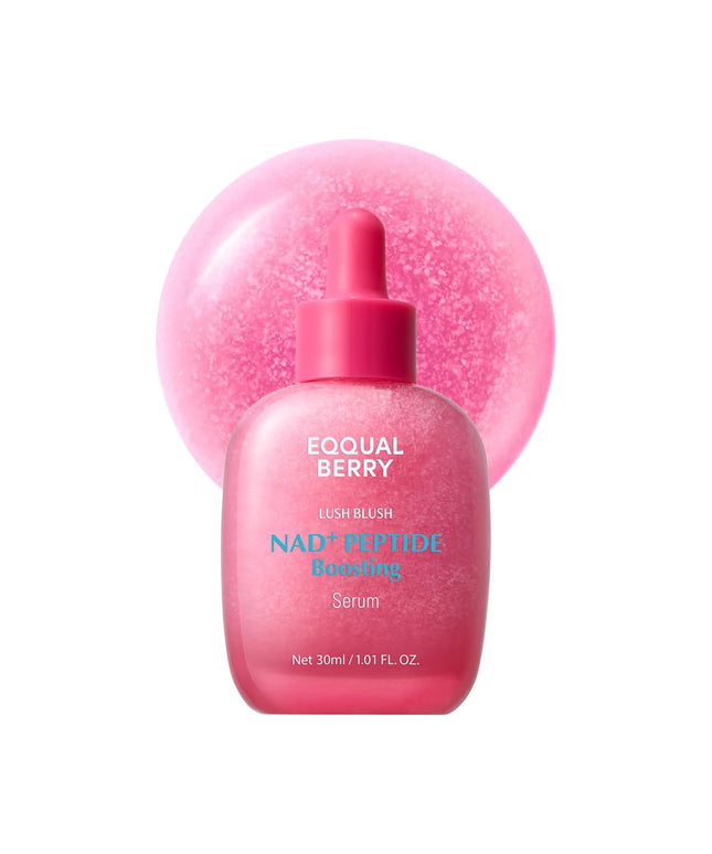 EQQUALBERRY Lush Blush NAD+ Peptide Boosting Serum 30ml