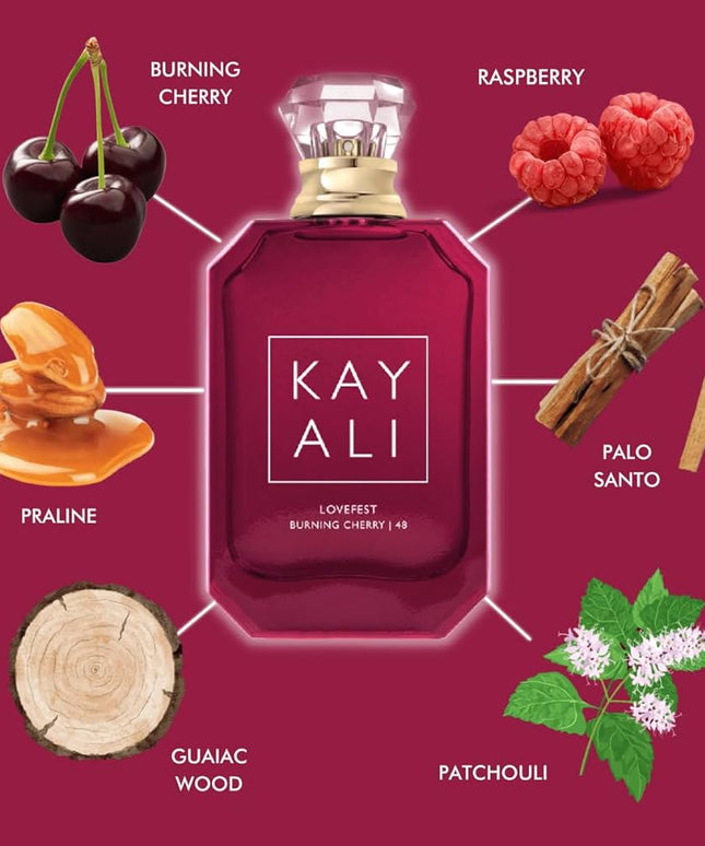 Kayali Lovefest Burning Cherry | 48 Eau de Parfum 100 ml