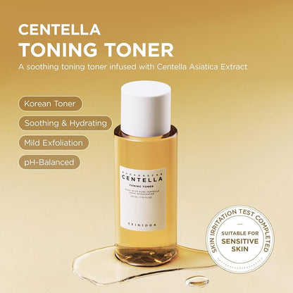 Skin1004 Madagascar Centella Mild Exfoliating Toning Facial Toner 210ml