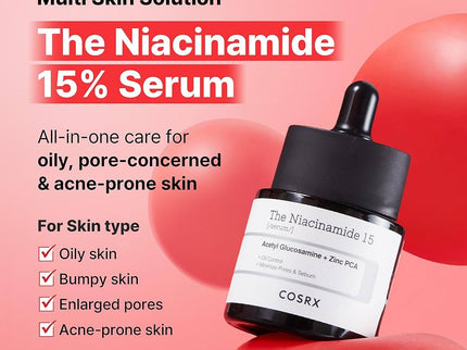 Cosrx The Niacinamide 15 Oil Control Acne Care Facial Serum 20ml