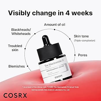 Cosrx The Niacinamide 15 Oil Control Acne Care Facial Serum 20ml