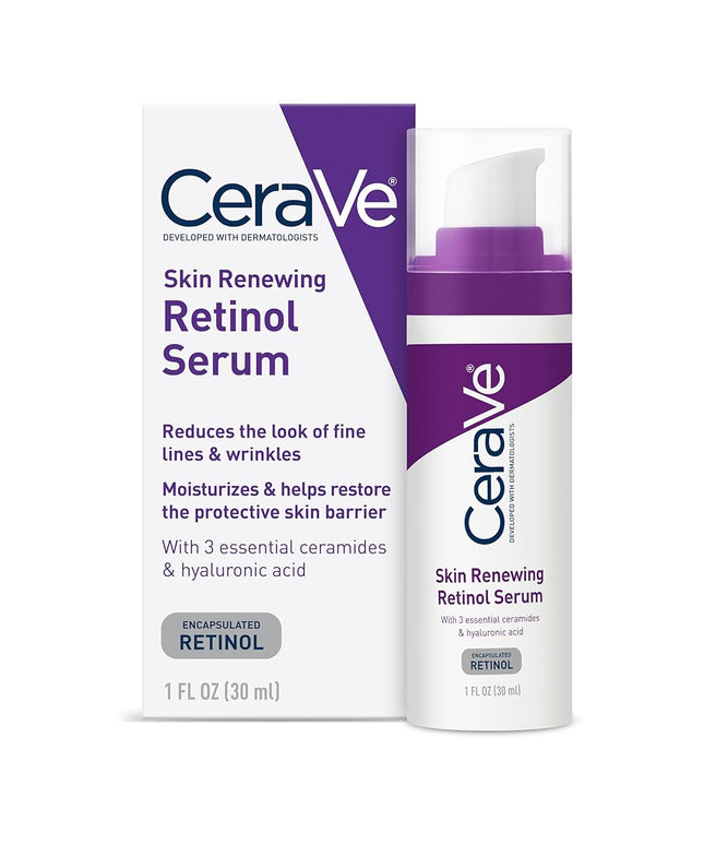 CeraVe Skin Renewing Retinol Serum, Anti Aging, 30ml