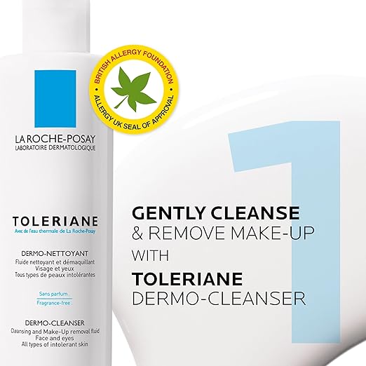 La Roche-Posay Toleriane Dermo Face Cleanser and Makeup Remover 200 ML