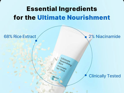 Cosrx Ultimate Nourishing Rice Overnight Spa Mask 60ml