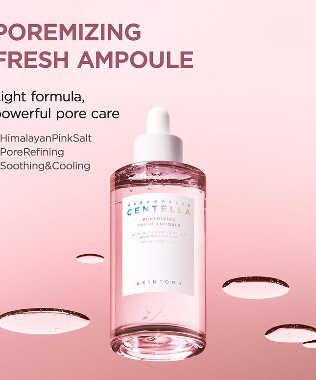 Skin1004 Madagascar Centella Poremizing Fresh Facial Ampoule For Cleansing & Tightening Pores 100ml