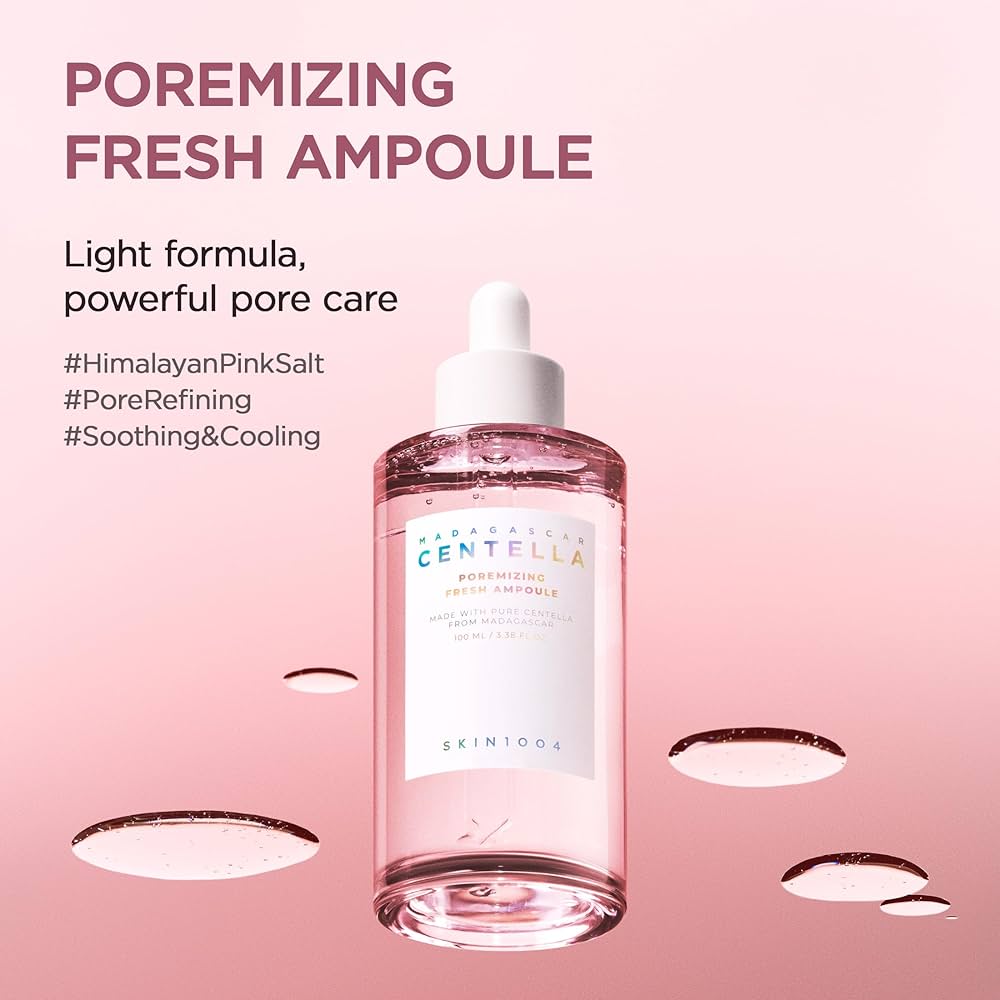 Skin1004 Madagascar Centella Poremizing Fresh Facial Ampoule For Cleansing & Tightening Pores 100ml