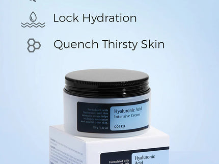 Cosrx Hyaluronic Acid Intensive Moisturizing Cream For Dry Dehydrated Skin 100g