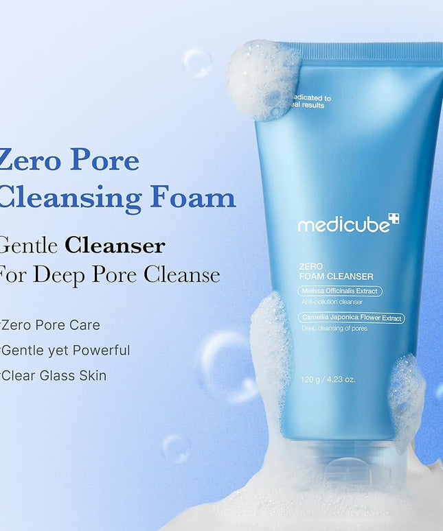 Medicube Zero Foam Anti-Pollution Cleanser 120g