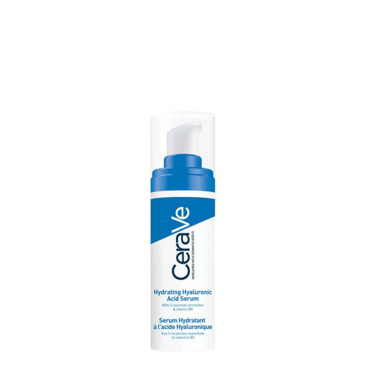 CeraVe Hydrating Hyaluronic Acid Face Serum For Normal To Dry Skin 30ml
