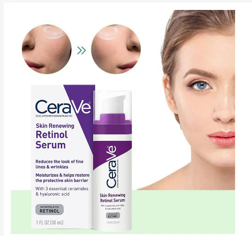 CeraVe Skin Renewing Retinol Serum, Anti Aging, 30ml