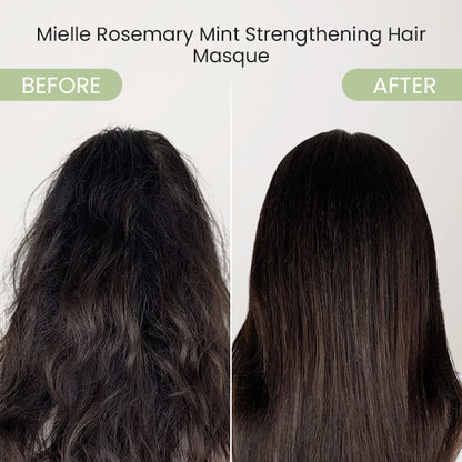 Mielle Rosemary Mint Hair Strengthening Masque With Biotin For Hair Types 340g