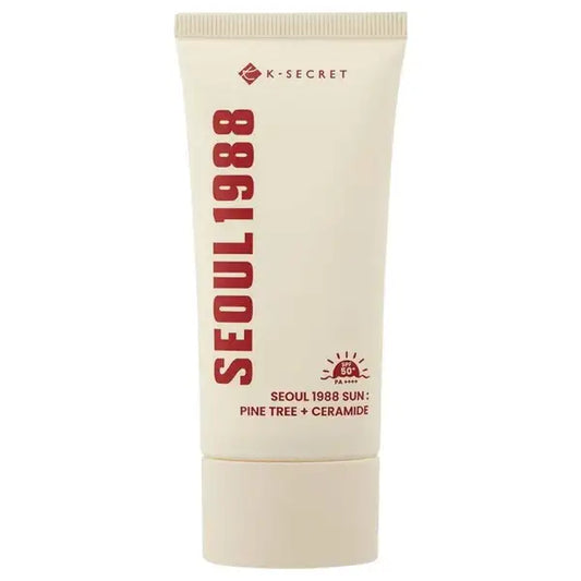 K-Secret Seoul 1988 With Pine Tree + Ceramide SPF50+ & PA++++ Sunscreen 50ml