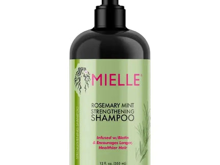 Mielle Rosemary Mint Hair Strengthening Shampoo With Biotin For All Hair Types 355ml
