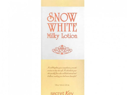 Secret Key Snow White Milky Lotion – Brightening & Hydrating Body and Face Lotion, 120ml