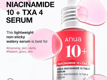 Anua Niacinamide 10% + TXA 4% Dark Sport Correcting Serum 30ml