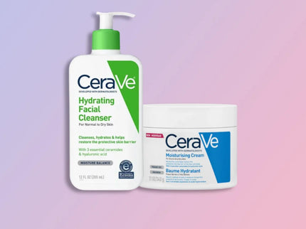 CeraVe Hydrating Cleanser & Moisturizing Cream Set