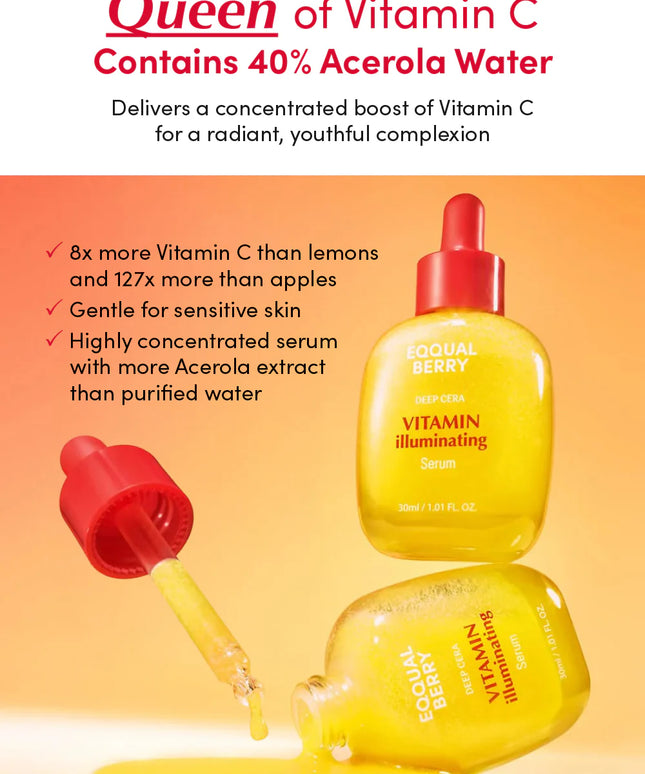 EQQUALBERRY Vitamin Illuminating Serum 30ml